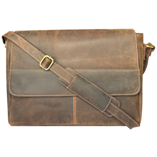 Handmade Leather Laptop Bag 14