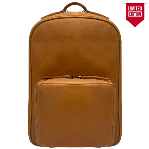 Leather Laptop Backpack | Travel Commuter Rucksack