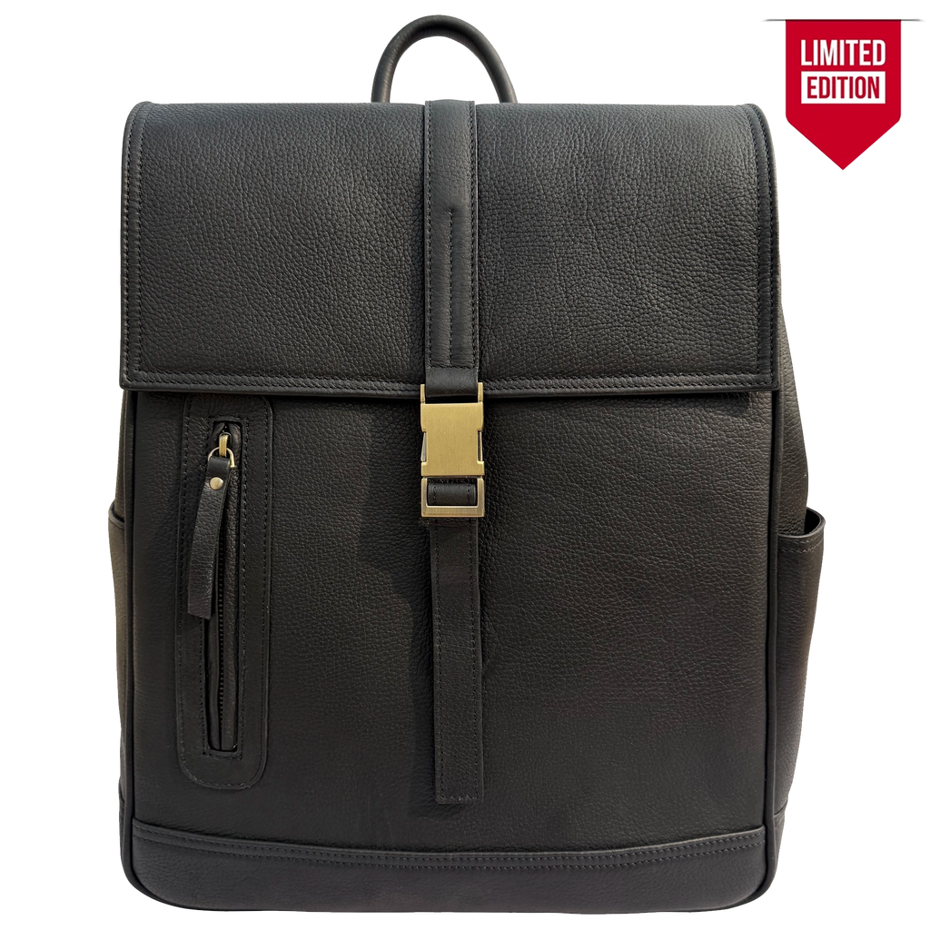 Leather Backpack - Laptop & Travel Rucksack