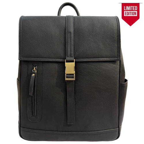 Full Grain Leather Backpack for Laptop, Work & Travel