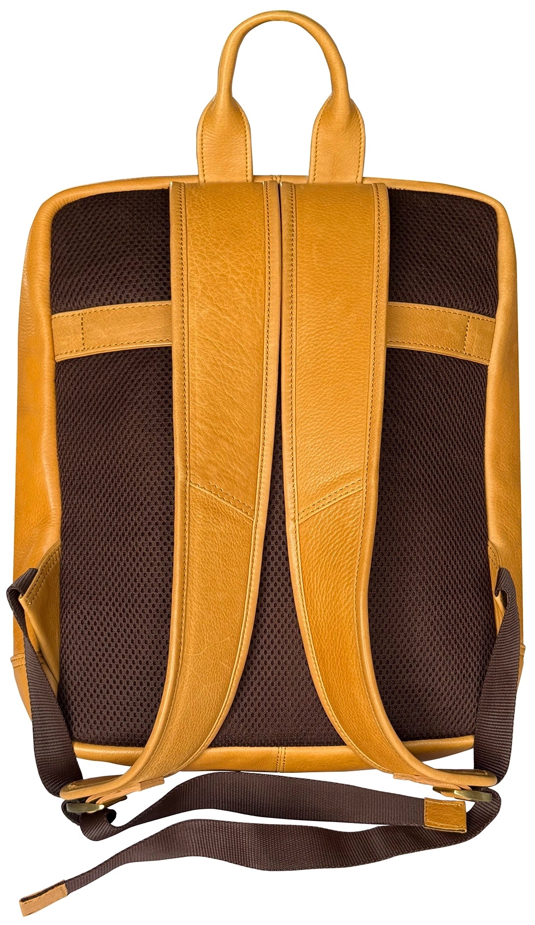 Ridge Genuine Leather Backpack Travel Rucksack Shoulder Bag