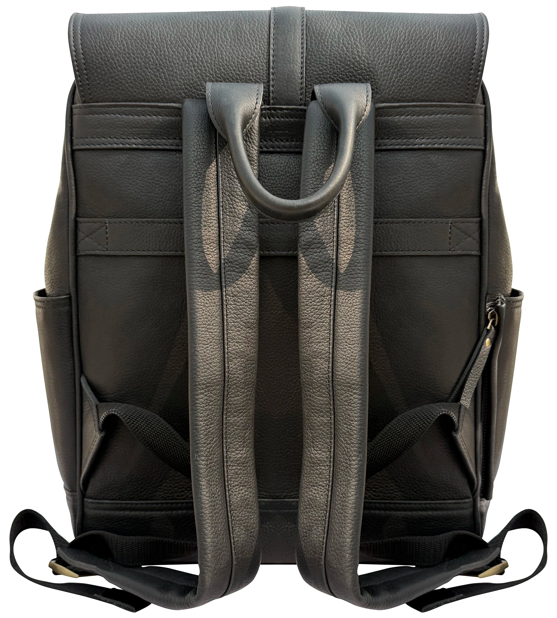 Full Grain Leather Backpack for Laptop, Work & Travel