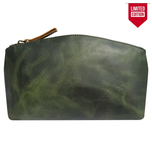 Leather Toiletry Bag for Men | Full Grain Travel Dopp Kit