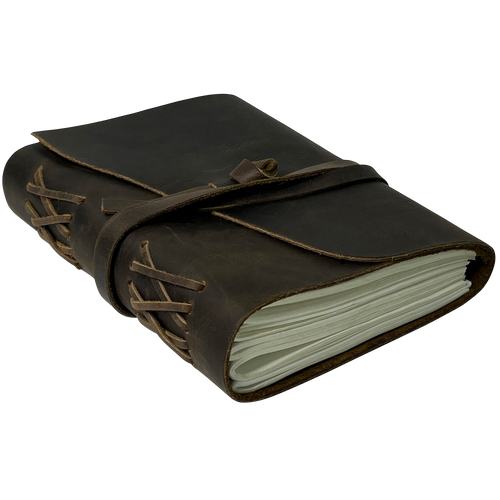 Shrewd Leather Journal Lined Notebook Ruled Travel Diary