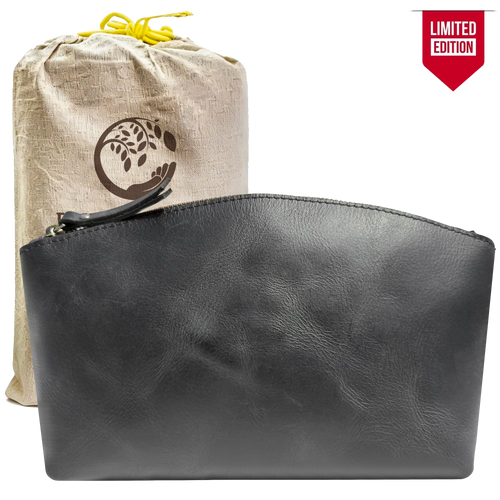 Sloane Leather Toiletry Bag | Full Grain Handmade Travel Dopp Kit