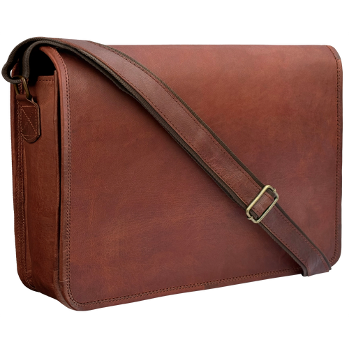 Artisian Leather Laptop Messenger Bag (15 inch)