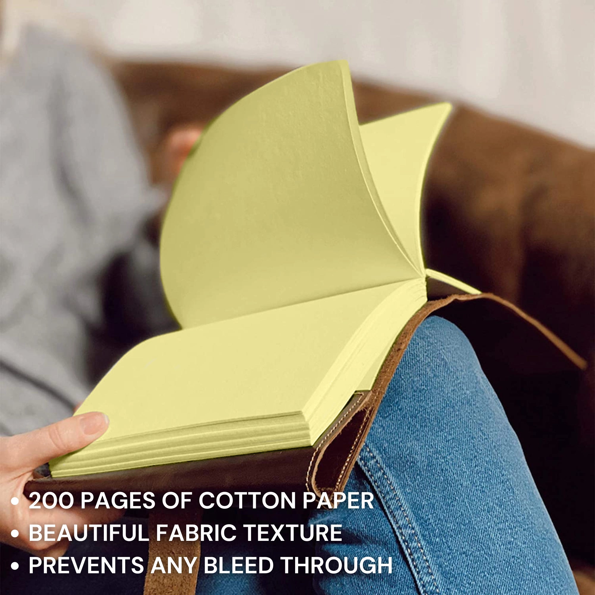 Refills for Refillable Leather Journals 6" x 8" (set of 4)