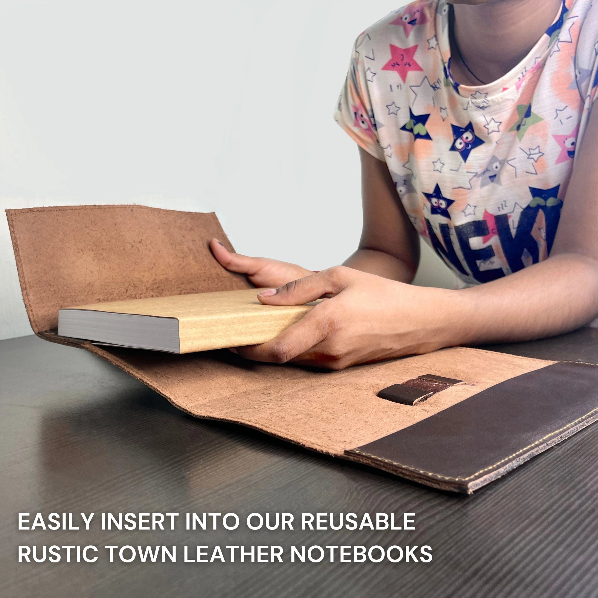 Blank Refills for Refillable Leather Journals (A5, Set of 4)