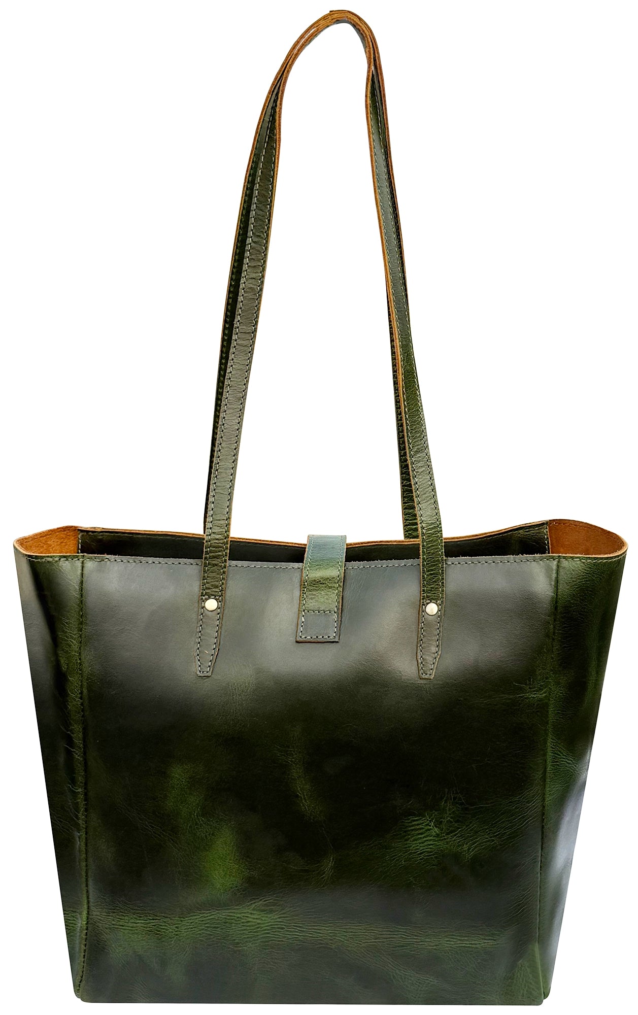 Leather Tote Bag for Women - Classic Shoulder Handbag