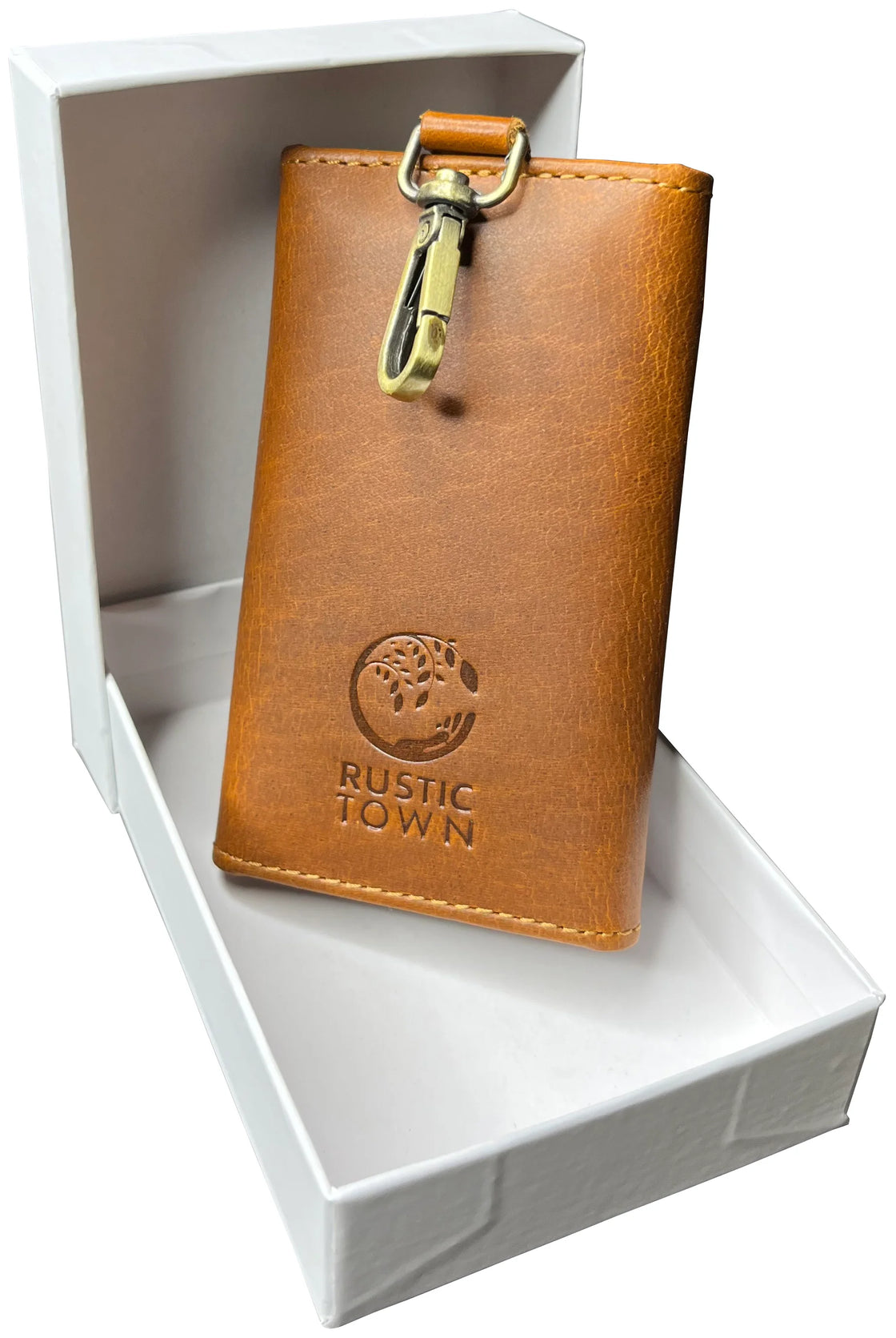 TIERPOP Vintage Genuine Leather Car Key Holder Men Leather Key Wallet  Keychain Men Bag