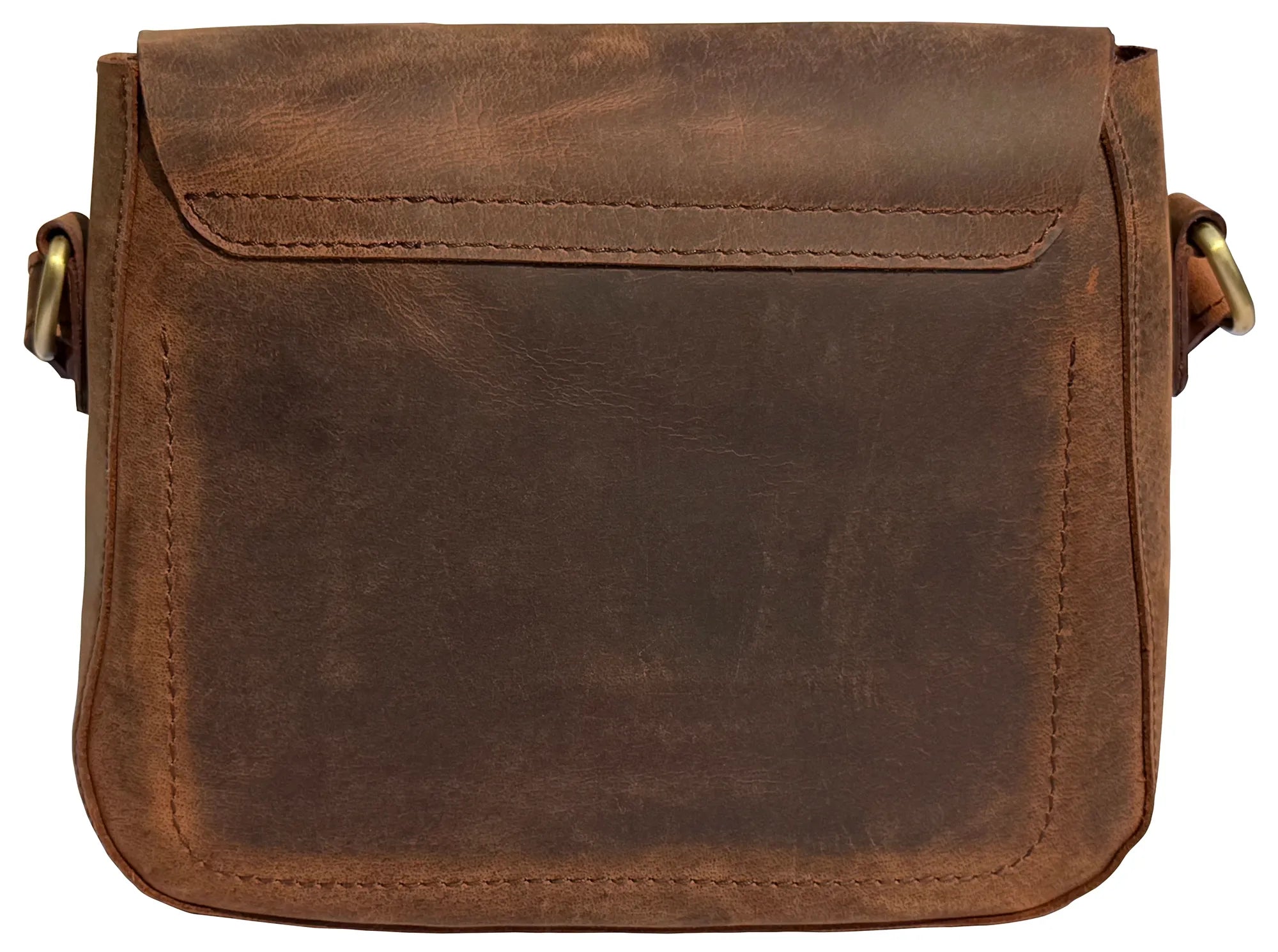 Leather Crossbody Bag for Women - Vintage Shoulder Bag
