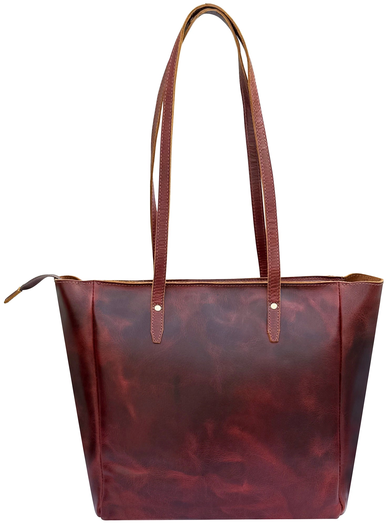 Leather Tote Bag for Women - Shoulder Satchel Handbag