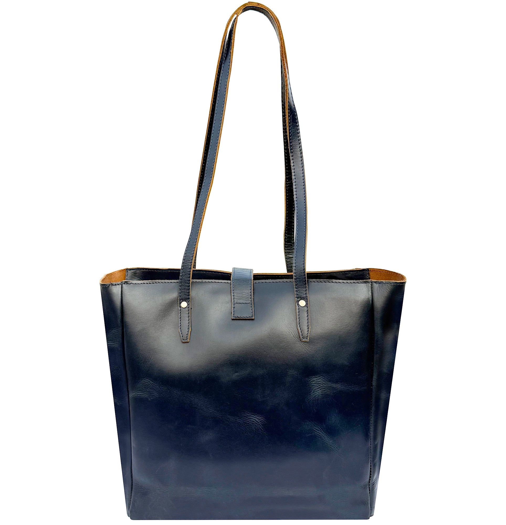 Leather Tote Bag for Women - Classic Shoulder Handbag Purse