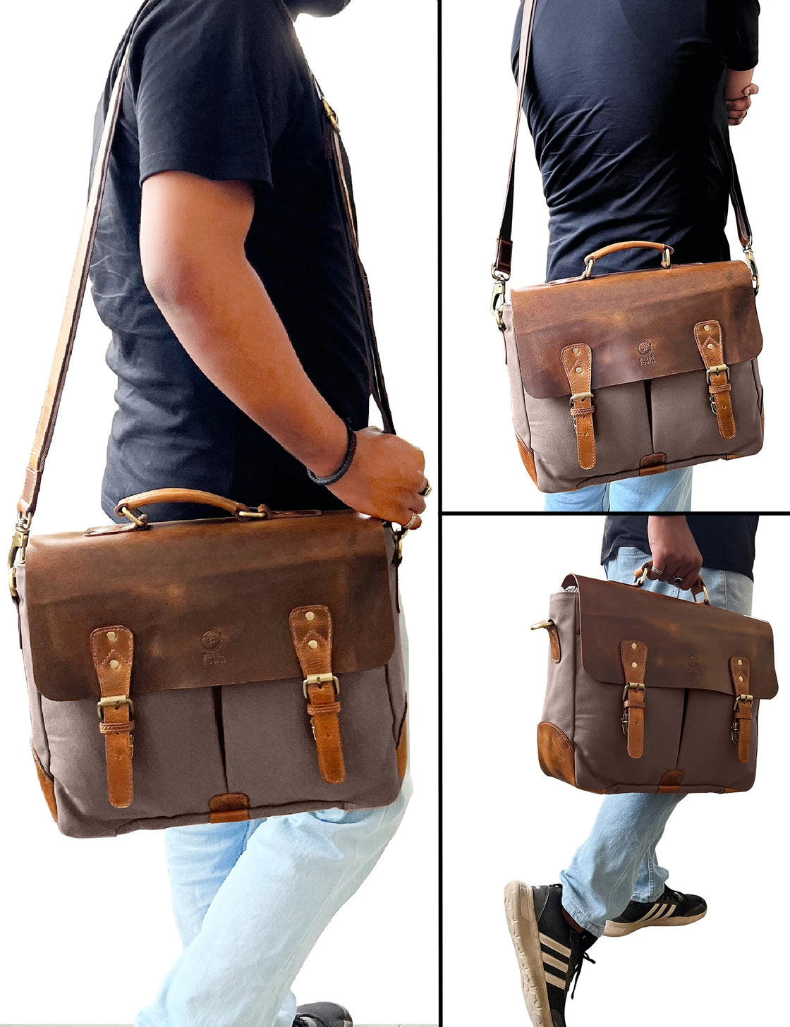 Purse briefcase top