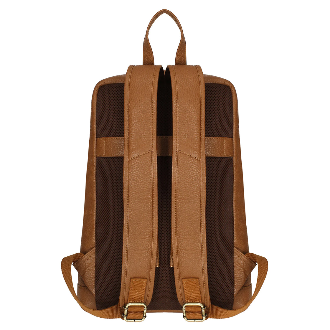 Men Women Genuine Leather Backpack Travel Rucksack Convertible