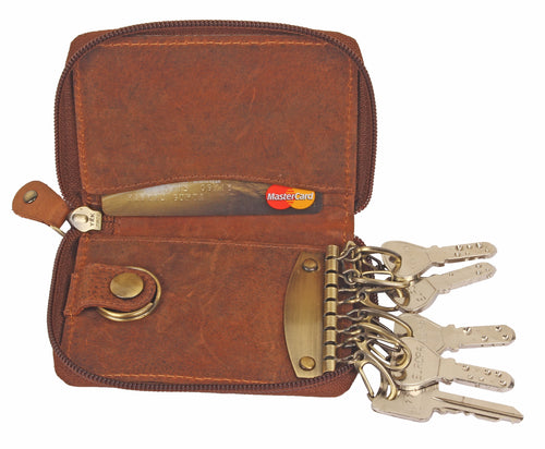 leather key case